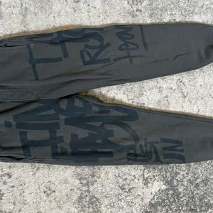 Dark green zara sweat pants